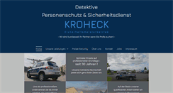 Desktop Screenshot of kroheck.com